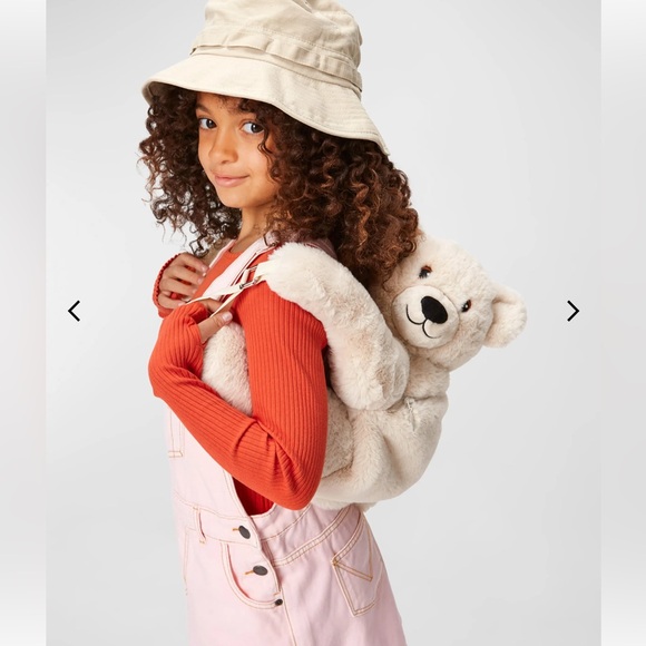 BNWT Molo kids Teddy Bear Backpack - Picture 3 of 9